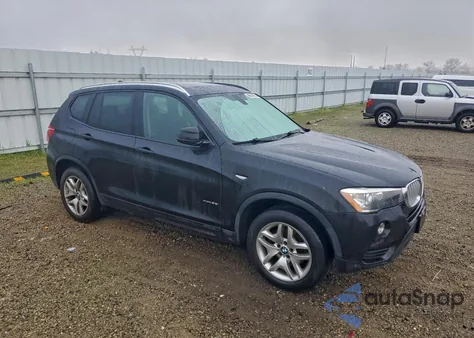 2016 BMW X3 xDrive28I z USA, uszkodzony, nr VIN 5UXWX9C56G0D77753